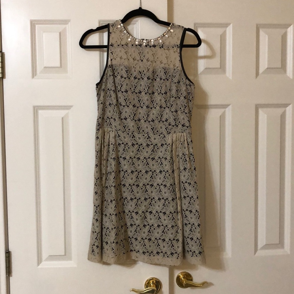 Lace beaded dress